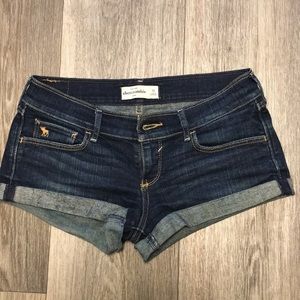 Dark blue Abercrombie shorts